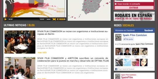 Web Spain Film Commission