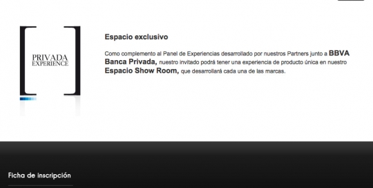 bbva microsite